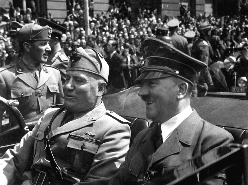 Adolf-Hitler-Benito-Mussolini-Munich-Germany-June-1940