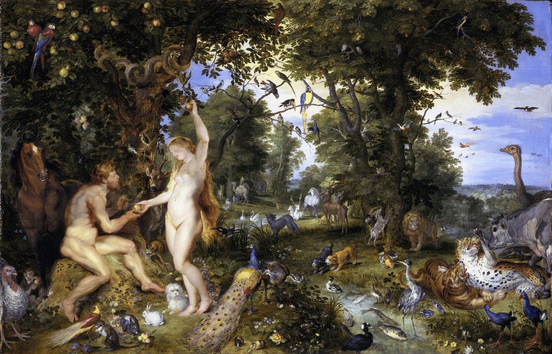 s_Brueghel Jan__de_Oude_en_Peter_Paul_Rubens - Adam and Eve